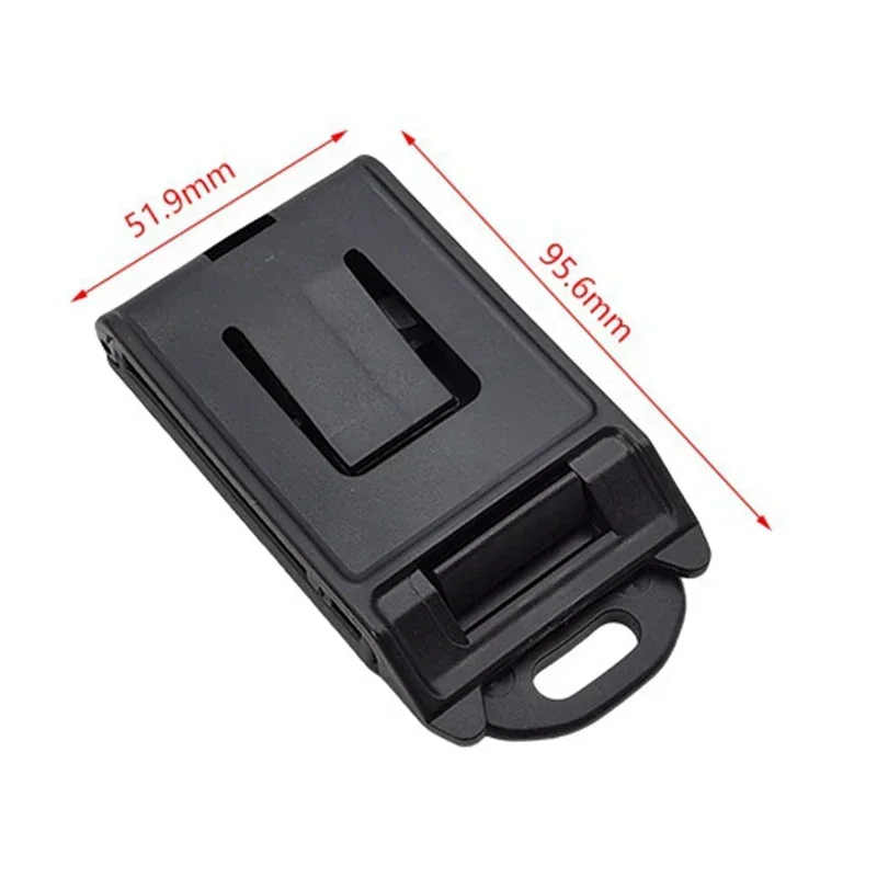 Adaptador MOLLE para clip de cinturón táctico con funda pistola - imagen 3