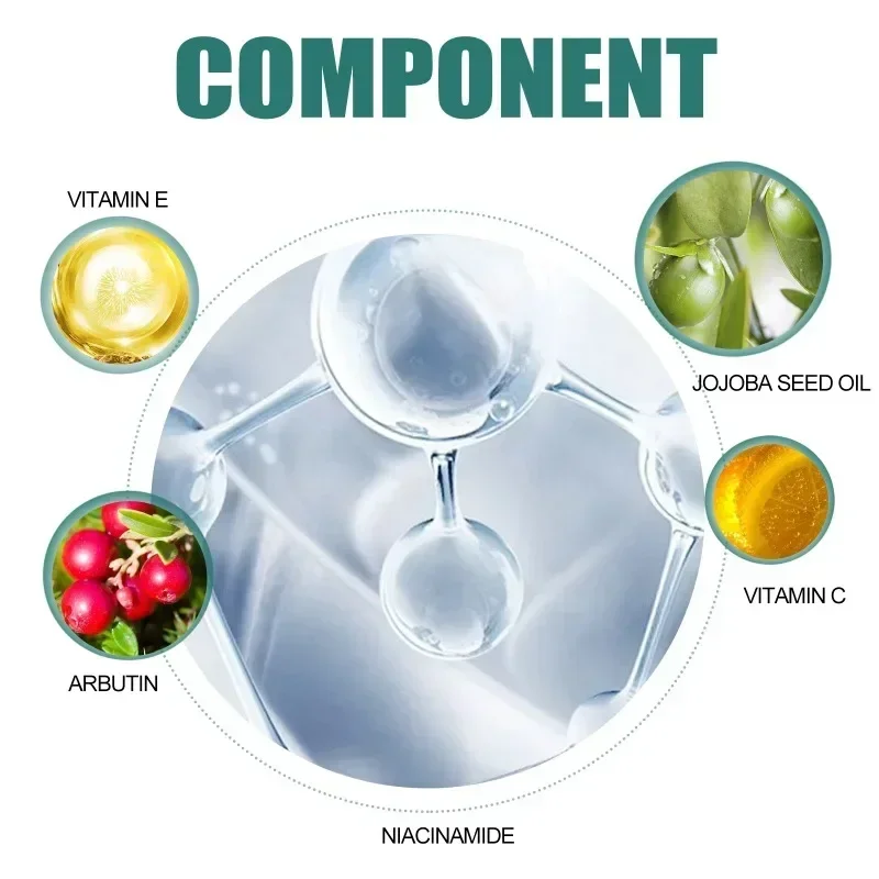 Niacinamide Melasma Brightening Cream Reduce Melanin Lighten Dark Skin Chloasma Serum Fade Fine Lines Face Care Products 