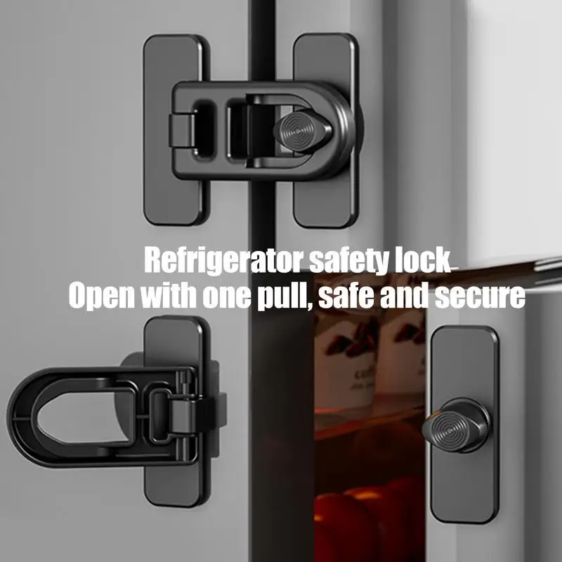 Refrigerator Child Lock Adhesive Keyless Freezer Locks Refrigerator Door Locks Oven Baby Proofing Oven Child Safety Lock For