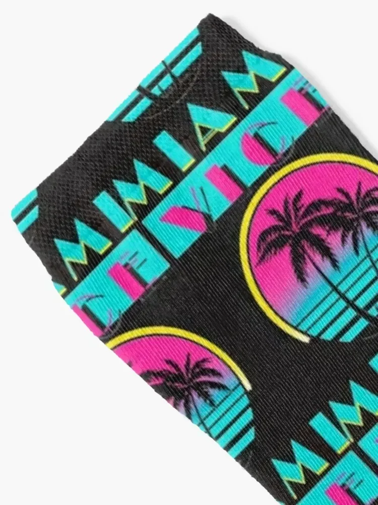 Miami Vice Socks basketball sports stockings Wholesale japanese fashion Socks For Men Women's