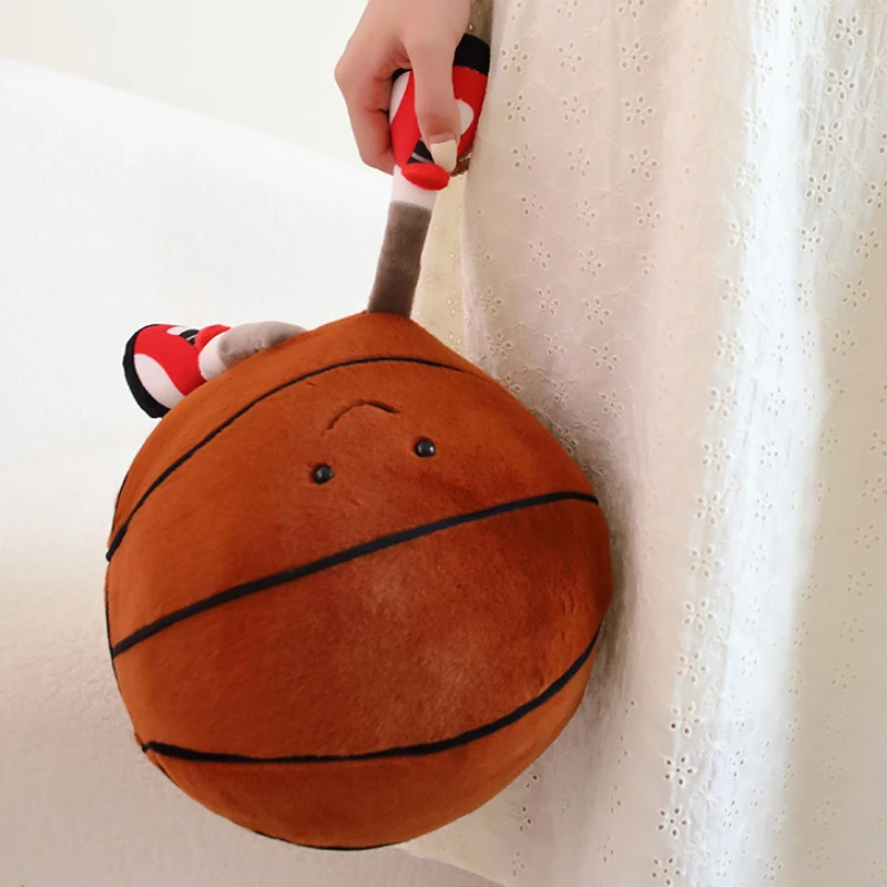 Doll with feet plush doll toys Card love plush pillow Basketball soccer fun shape plush doll cushion Home Plush Ornament