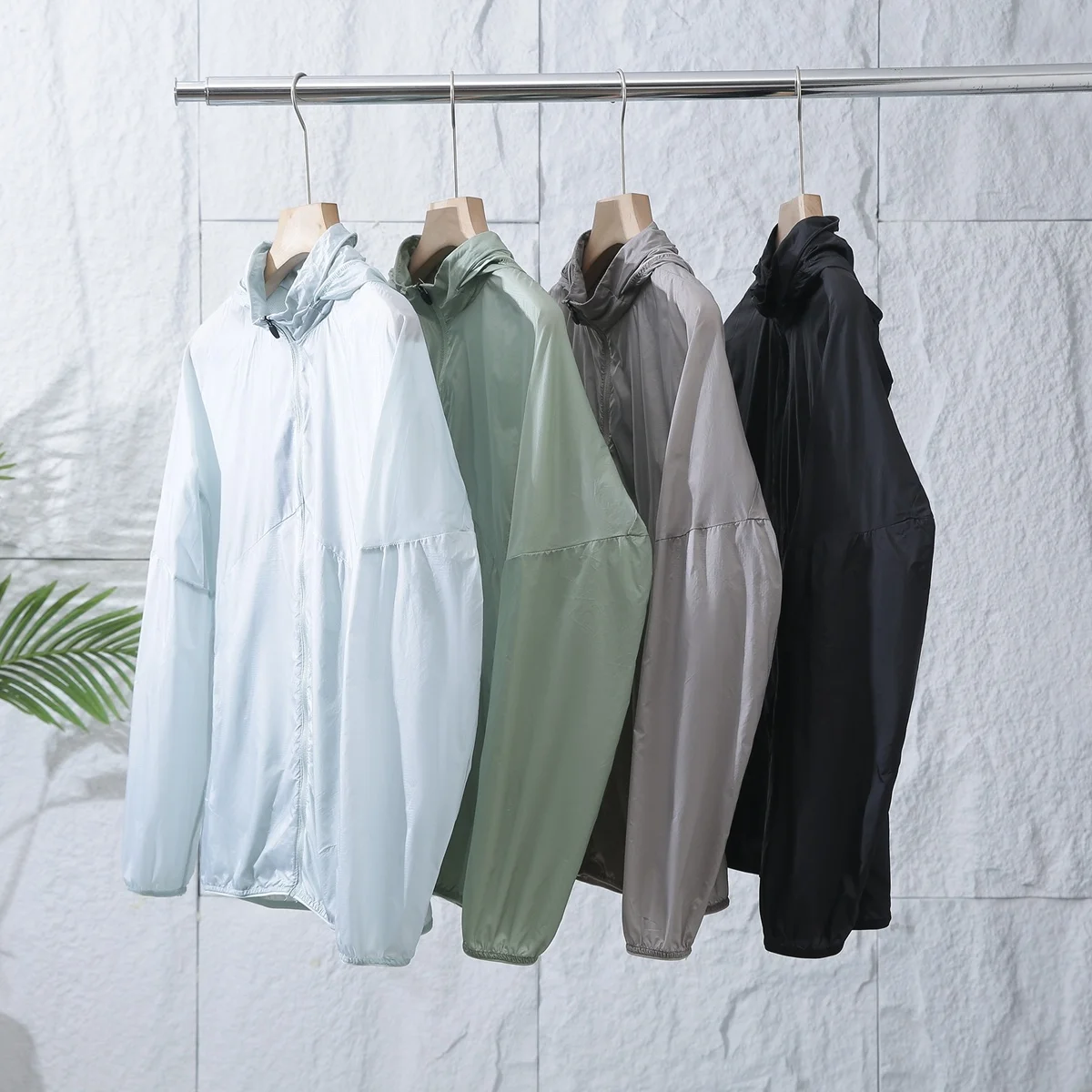 

Light as a Silkworm Wing! Breathable Waterproof Sun Protection Hat Jaet Men's Summer New Sle Skin Clothes Outerwear