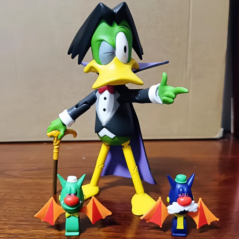 

In Stock Happy Childhood Count Duckula Figure Vegetarian Count Shf Action Figure Toy Moving Model Collecto Gift Toy