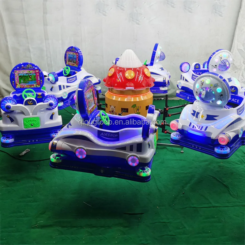 

Manufacturer Cheap Price Led Lights Luxury Mini Carousel Ride Rotating Aircraft for Sale