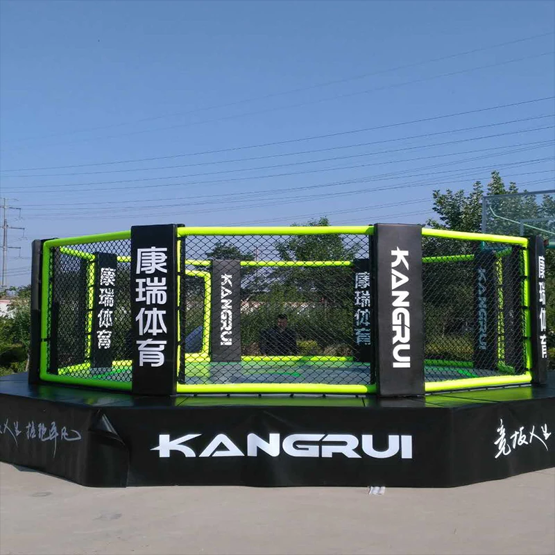 High Quality Factory Custom Design Wholesale Martial Arts MMA Boxing Ring Octagon Cage