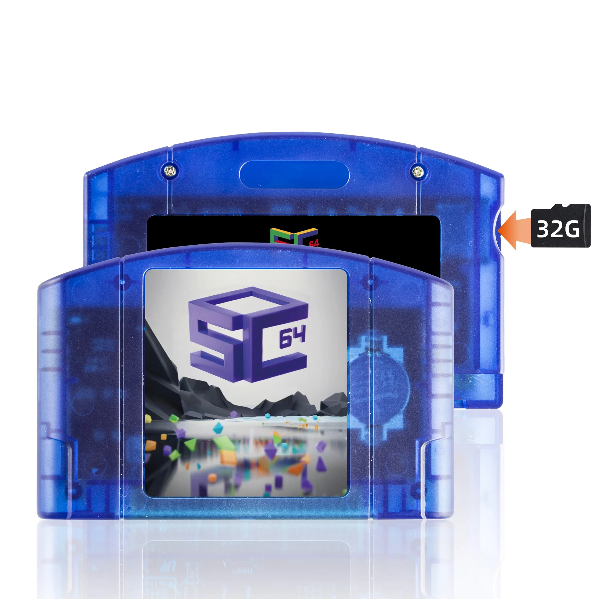 REMANK SC64Summer SC64 CART Game Card SC64 N64 Open Source 5000 in 1 SC64 Flash SNES GBC N64DD N64 Retro Video Games Accessory