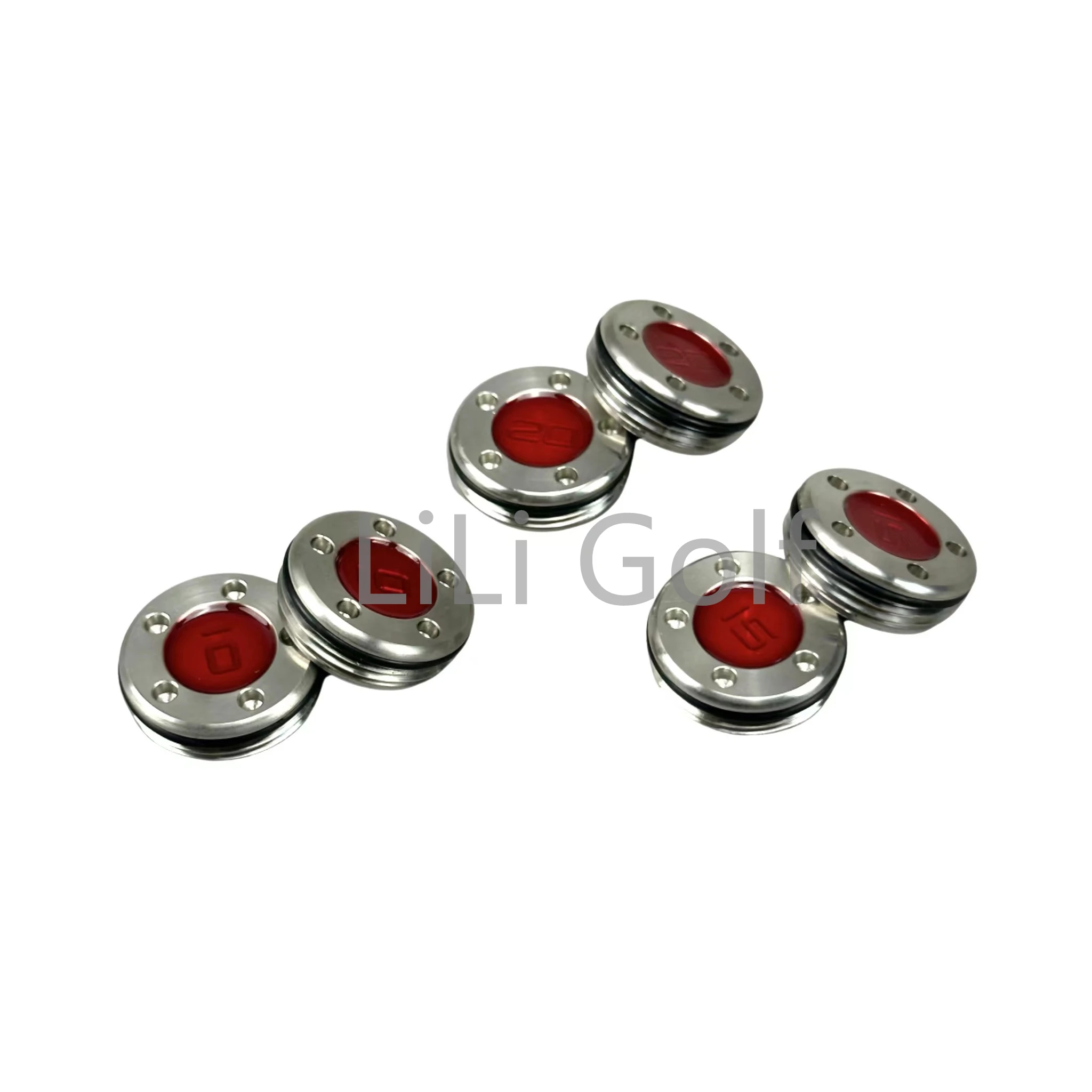 2pcs Red Golf Weight Custom Putter Screws Weights Compatible with  Scotty Cameron 5g/10g/15g/20g/25g/30g/35g/40g