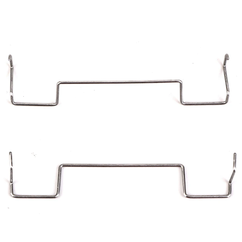 △ 1Pair 12CM Computer CPU Cooling Fan Clip Steel Wire Fastener Metal Clip