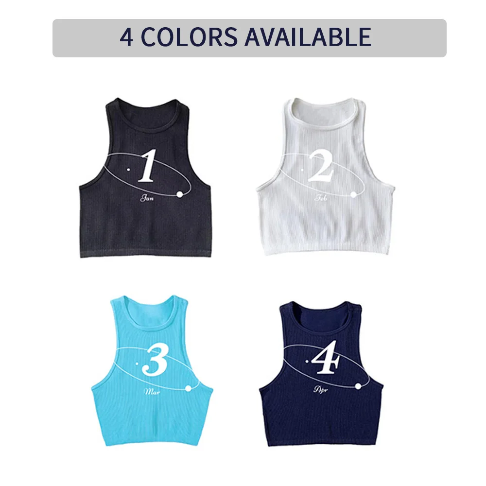 Crop Tops for Women Ribbed Soft High Neck Sleeveless Women\'s Ribbed Tank Tops Cute Y2K Casual Gym Athletic Workout Shirts