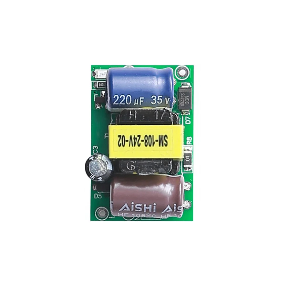 AC to DC Step-Down Power Supply Module AC85-264V to DC 3V 5V 9V 12V 15V 24V Buck Power Circuit Board 0.25A-1A AC-DC Converter