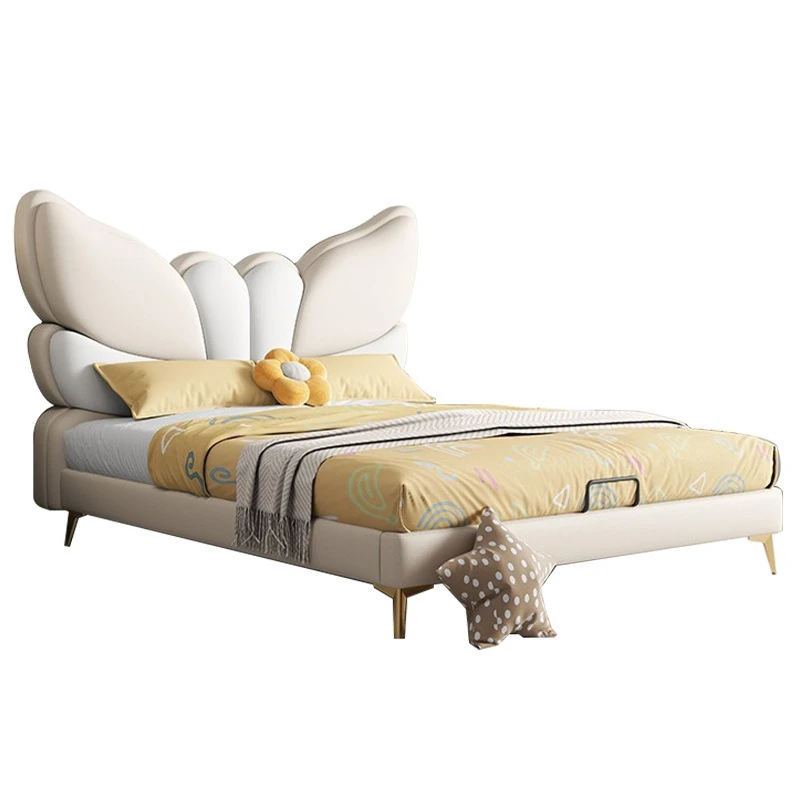 

Butterfly bed princess bed, modern minimalist bed, teenager bed