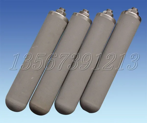 Metal Titanium Rod Filter Element 10inch Length M20/30/36 Sintered Filter Element Acid-alkali Resistant High-temperature Filter