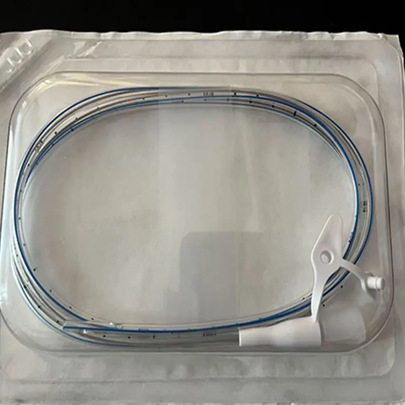 Disposable Polyurethane Nasogastric Feeding Tube Medical Consumables