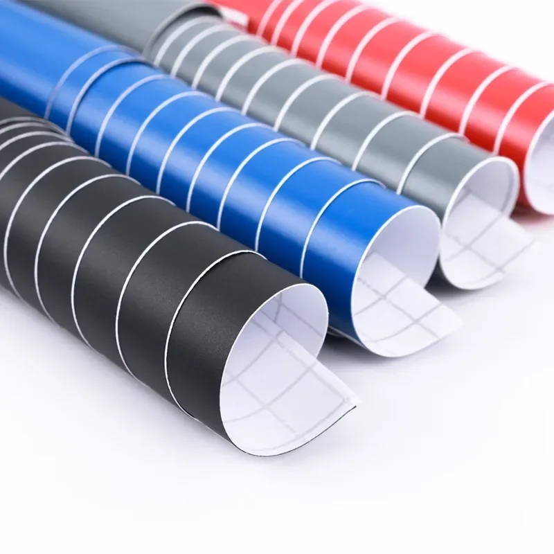 Car Body Matte Vinyl Film Sticker Auto Styling Wrap Film Universal Car Motorcycle Black Self-adhesion Tape Decor Decals