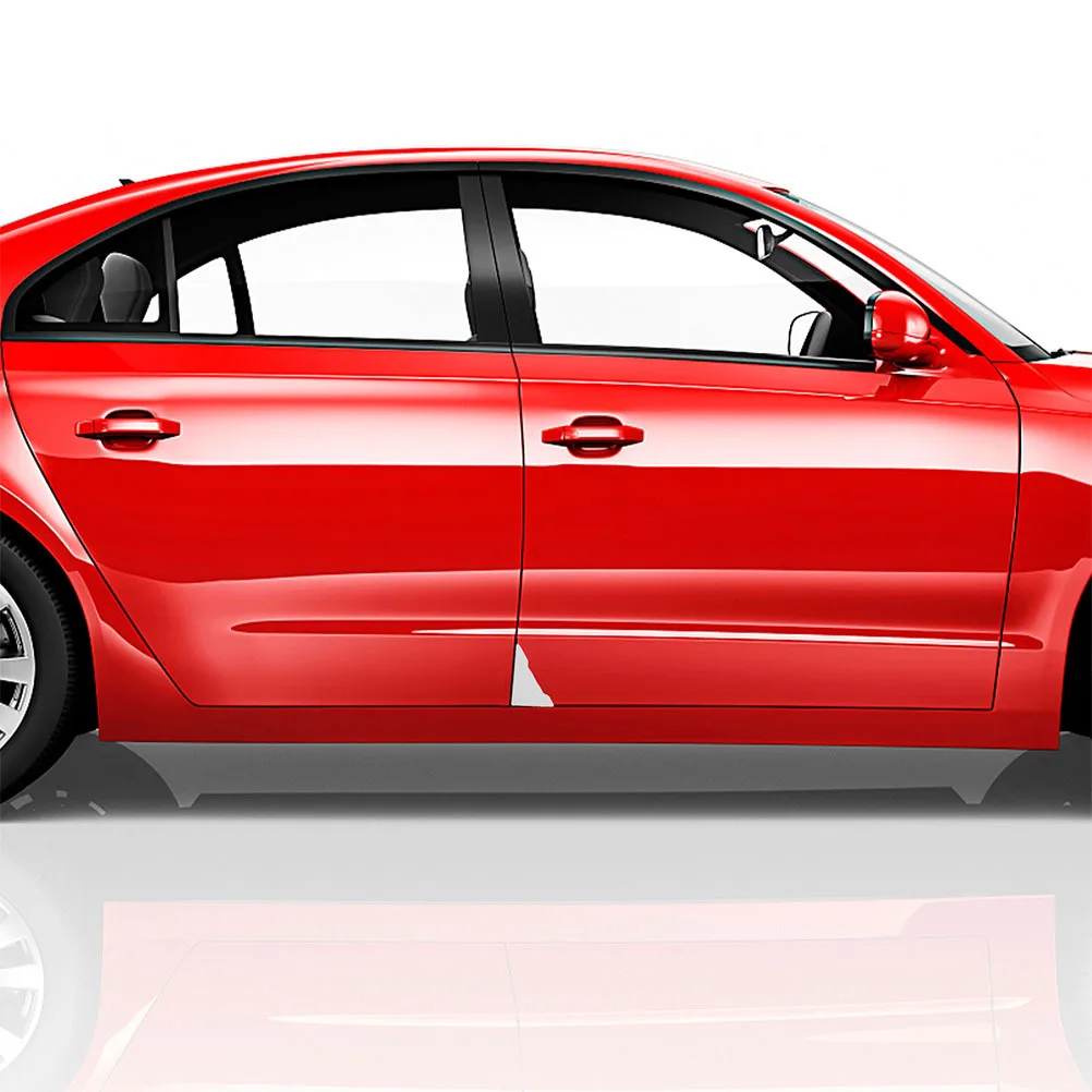 

4Pcs Car Front Door Corner Protector Silicone Anti Collision Strips Door Edge Guard Anti Scratch Cover Bumper Trim Interior