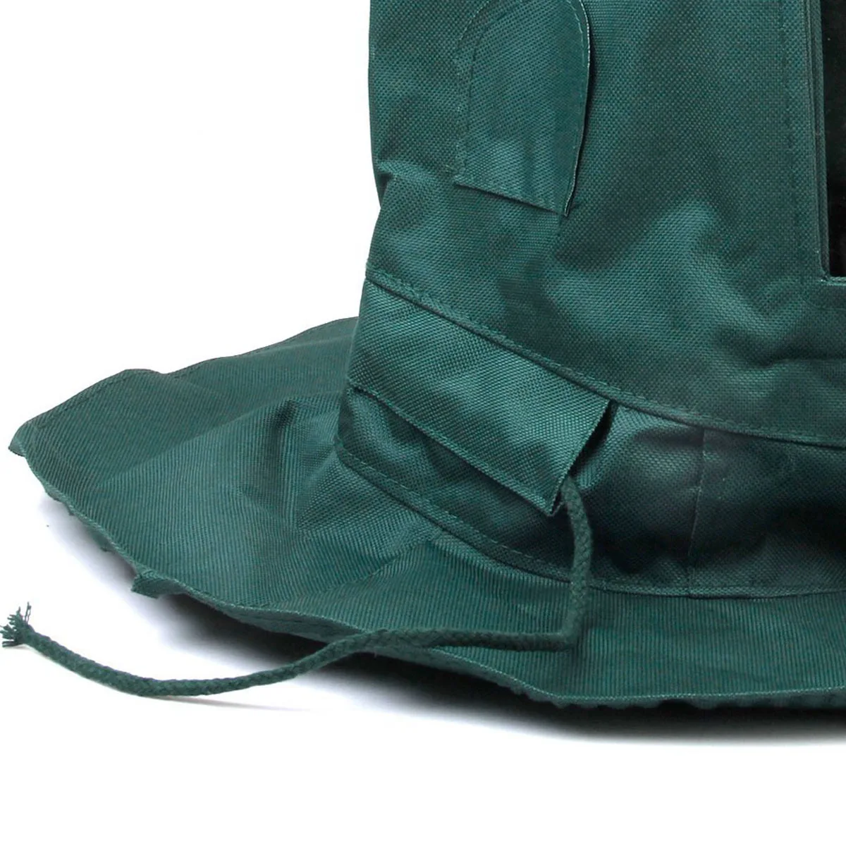 Green Durable Canvas Sandblaster Mask Sandblasting Hood Protective Tool Windproof Lightweight Breathable for Grinding Polishing