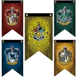 30x50cm Harries Banners Hogwarts Magic Academy Potters Flag Party Hanging Decorations Painting Action Figure