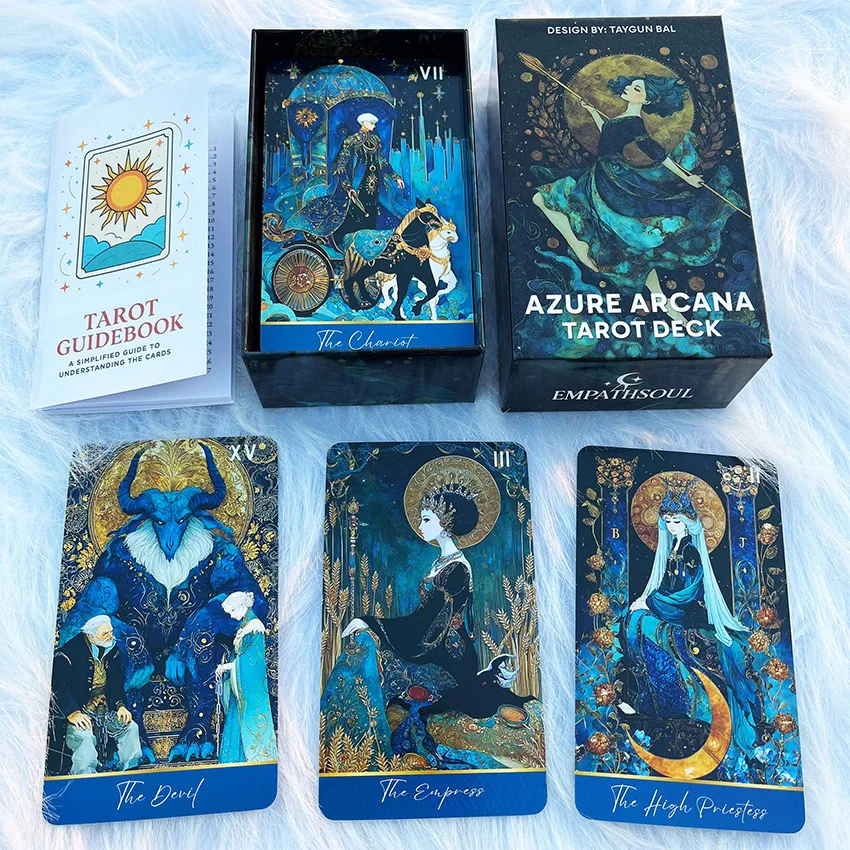 12X7 Azure Arcana Tarot Card Game