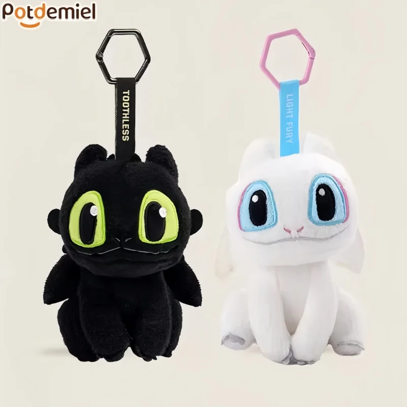 

In Stock Genuine Potdemiel Honey Jar Light Night Sha Toothless Plush Pendant Doll Doll Couple Gift For Men And Women Toys