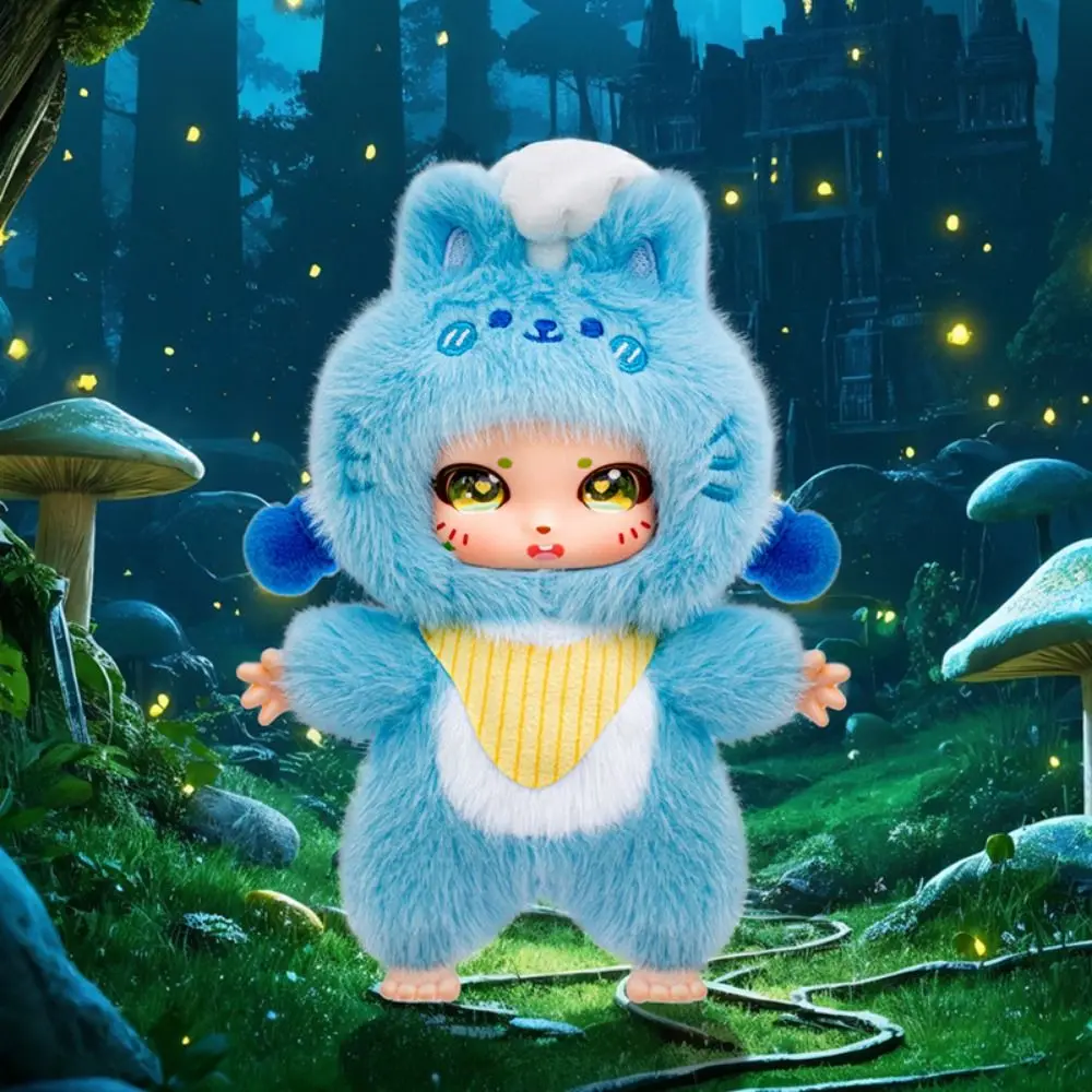 Serie di animali dai colori vivaci Design morbido e abbracciabile Animali di peluche Portachiavi Grandi occhi Cartoon Figurina in vinile Bambole Aiuto per il sonno