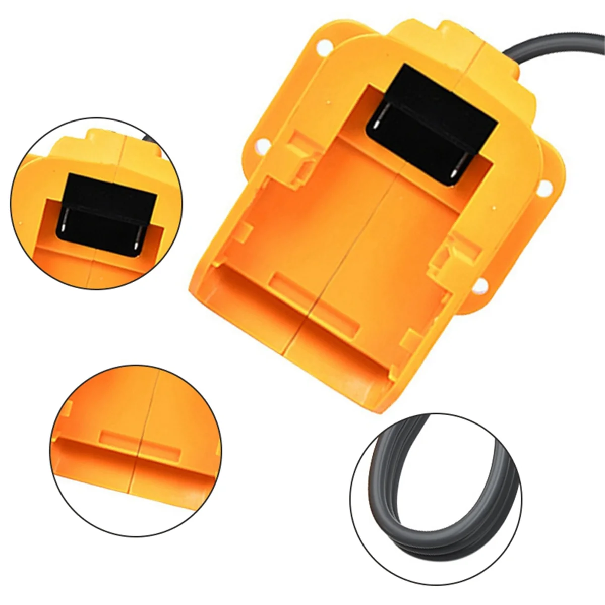 كابل طاقة A002 للبطارية لمحول شاحن صغير إلى قابس سلك كابل الطاقة DC