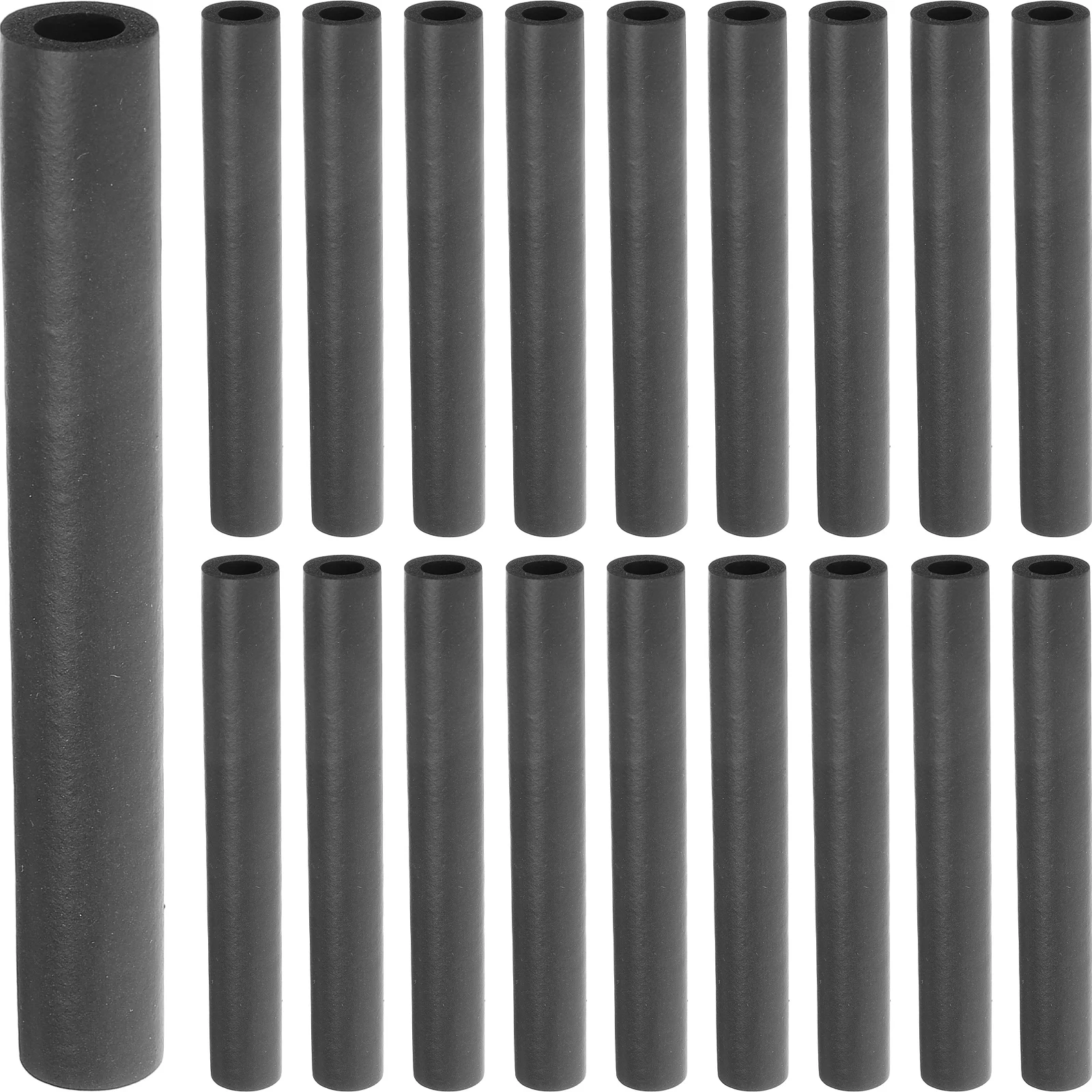 

20 Pcs Hook Sponge Tube Foam Acoustic Wall Mount Hanger Tubing Rack