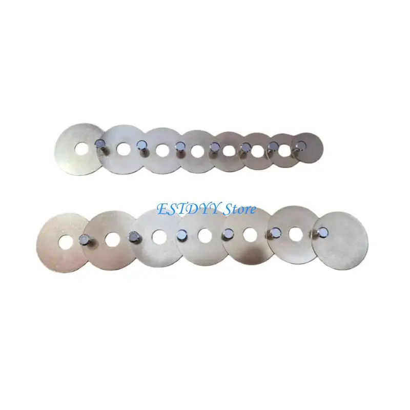 

Цепь для улучшения звука тарелки барабана G6DE, удлинительная цепь для тарелки регулируемой длины для устойчивого контроля звука