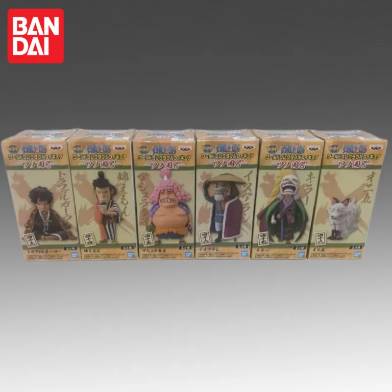 

В наличии: Оригинальная фигурка Bandai Banpresto WCF One Piece Law Kin Emon, новая, в коробке, аниме-персонаж, игрушка.