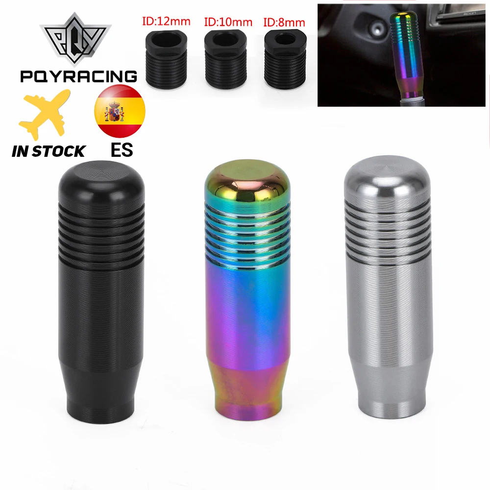 New Racing Shift Knob Gear Knobs for Honda Acura M10x1.5 Black,Neo Chrome,Titanium PQY-GSK05