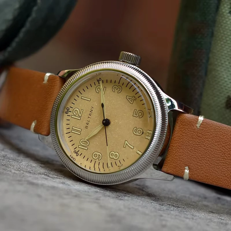 

Vintage A11 Military Watch S2031B Sapphire Stainless Steel 100M Waterproof Automatic Mechaincal Men WW2 Retro Homage Watches