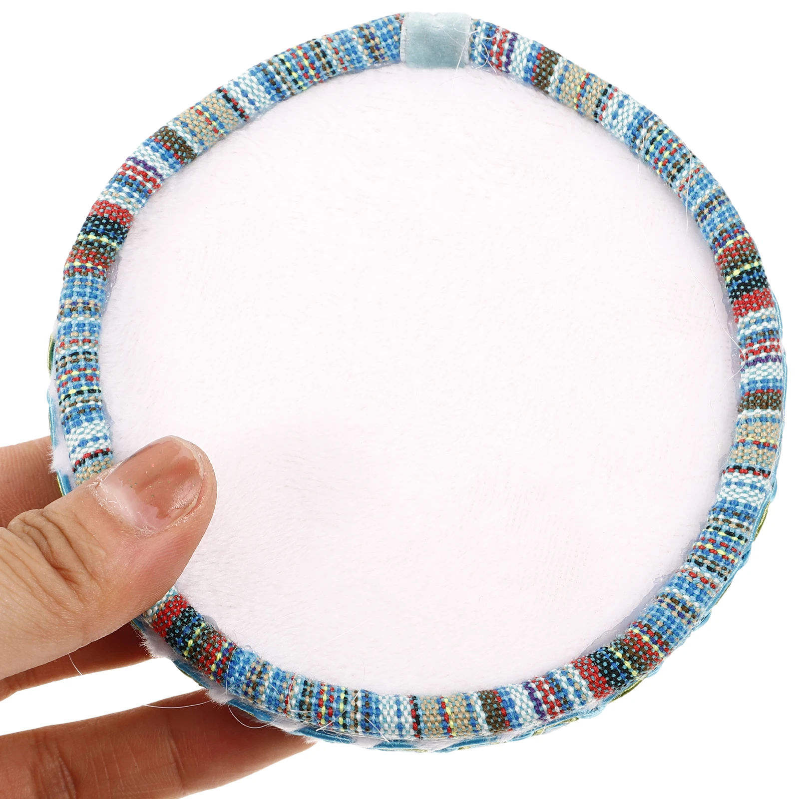 

Round Beads Storage Tray Jewelry Making Blue Embroidery Beading Board Soft Velvet Surface Lightweight Smooth Multi for jewelry