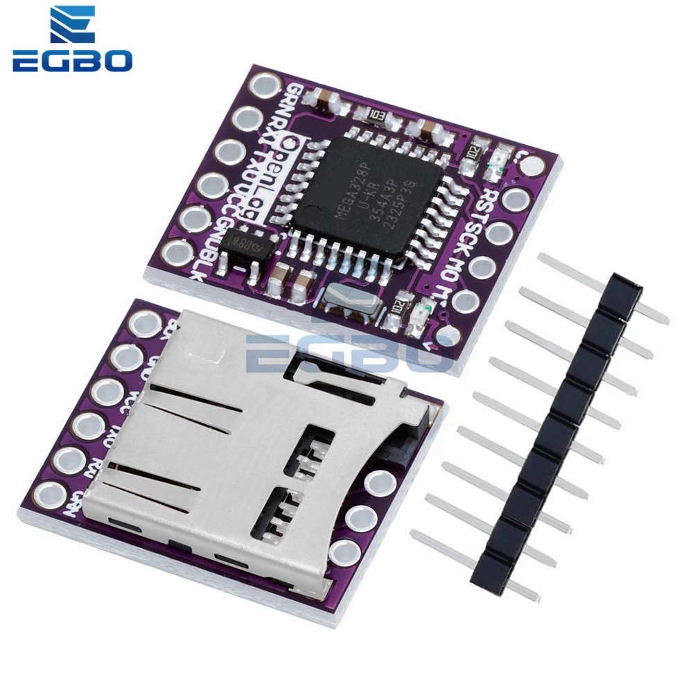 1 ~ 5 قطعة مسجل البيانات التسلسلية Openlog مسجل بيانات مفتوح المصدر Naze32 F3 Blackbox ATmega328 دعم وحدة Micro SD لاردوينو