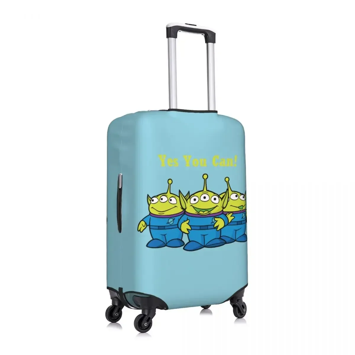 Custom Cartoon  Aliens Luggage Cover Cute Suitcase Protector Covers Suit For 18-32 inch