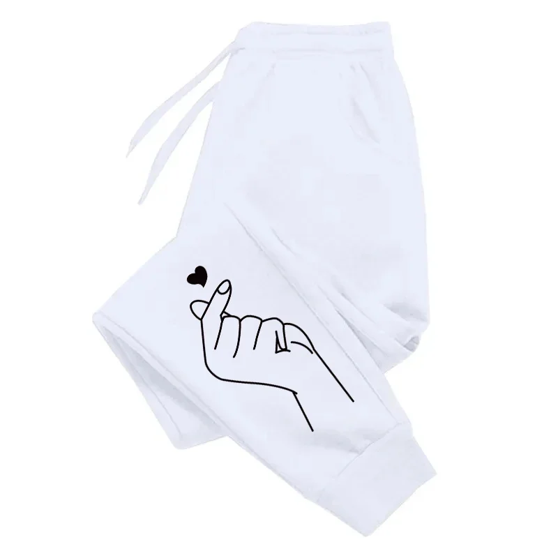 Calças femininas de alta qualidade ao ar livre moletom elástico jogging cordão casual esportes vendas quentes roupas calças femininas