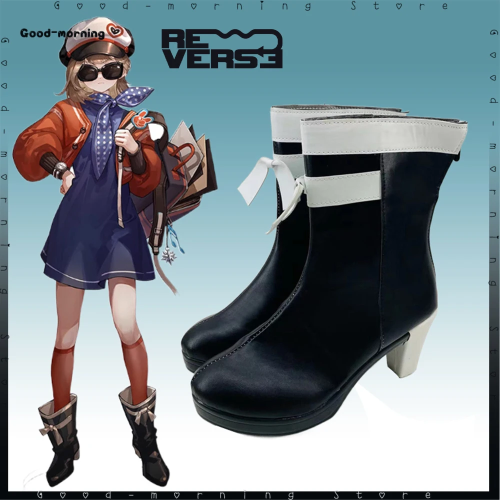 

Anime game Reverse:1999 Regulus shoes Cosplay Regulus Boots Cos Hallowen Carnival Party Uniform Adult Role play