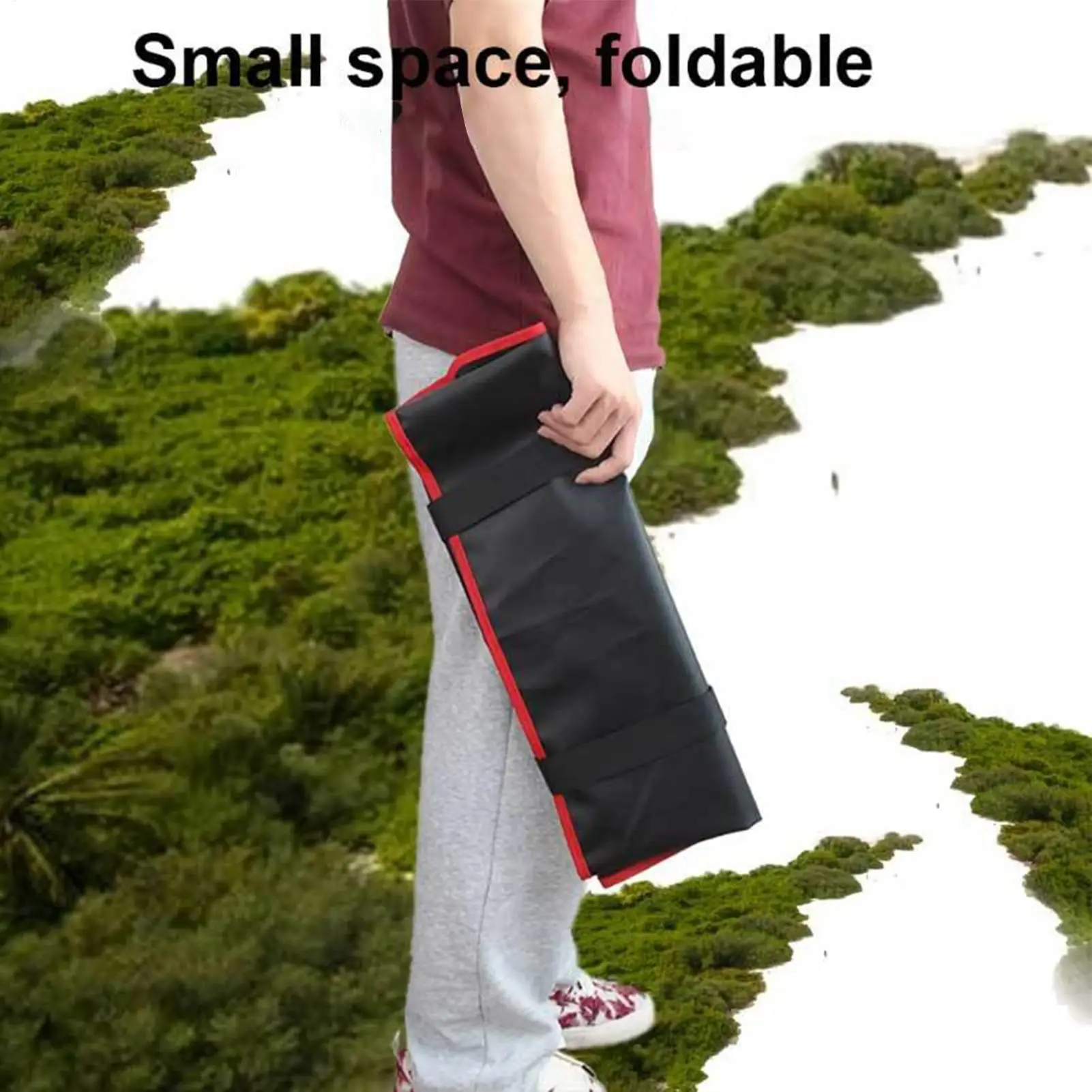 

Fish Mat 55.1 X 13.7 Inch Non-Slip Portable Rollable Pad With Knee Pad Fish Cleaning Mat For Bass Outdoor Activities Camping Ice