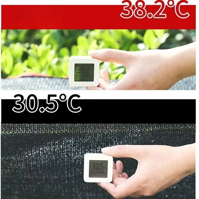 

6-pin Black Sunshade Net Anti-ultraviolet Awning Plant Cover Net for Outdoor Garden Courtyard Swimming Pool Balcony Shade Cloth