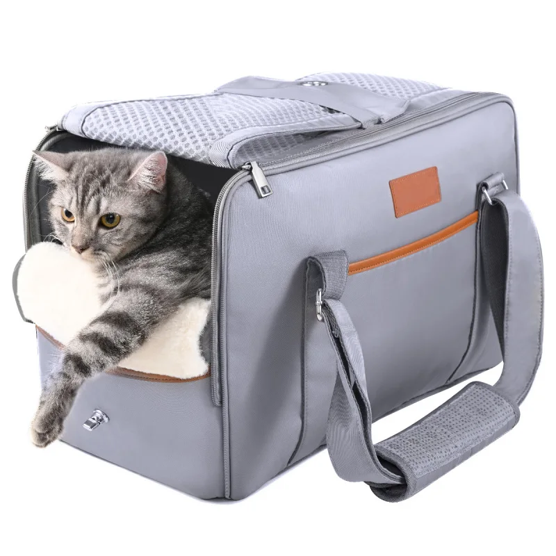 Portable Pet Cats Dogs Carrier Dog Pet Kennel Carrier Bag Pet Travel Carrier Designed for Travel Hiking Walking Outdoor