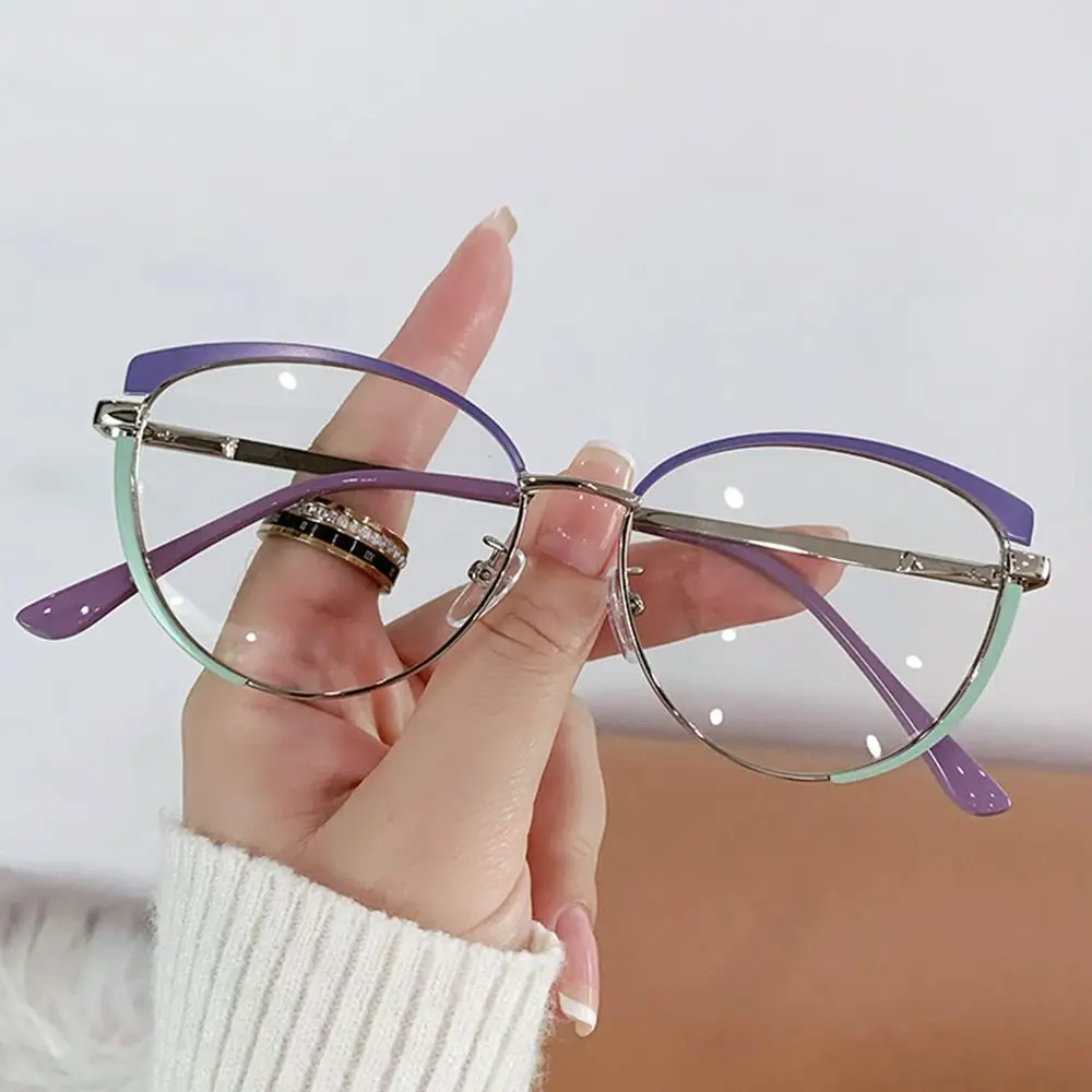 Gafas con bloqueo de luz azul para mujer, gafas ópticas de diseñador, protección ocular para computadora, moda, Color a juego