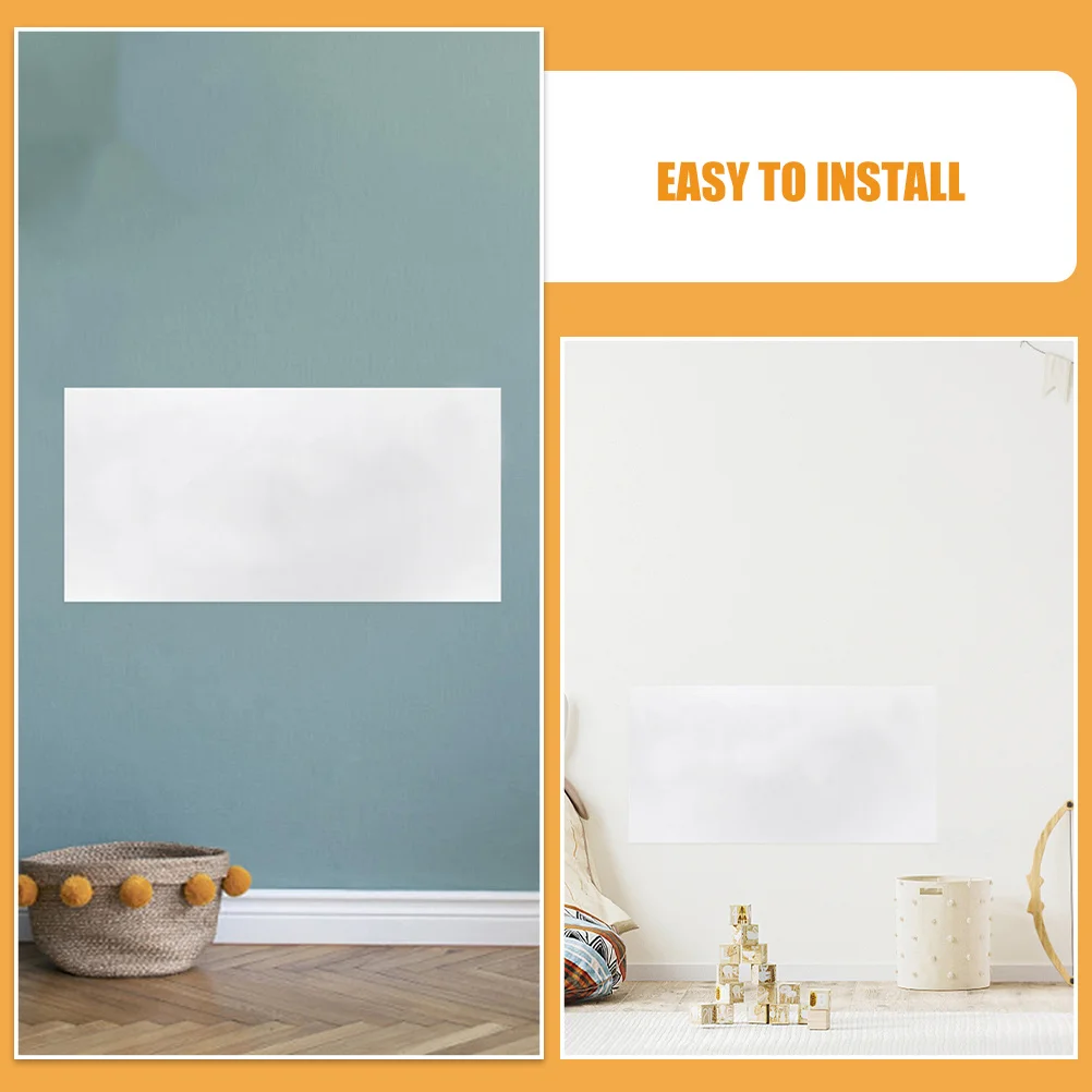 Electrostatic Static Whiteboard Sticker White Dry Erase Board Multi-Function Repositionable Removable Wall Film