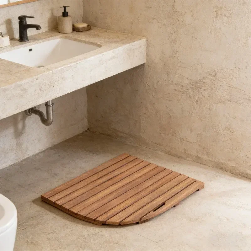 Non-slip floor, bathroom non-slip pad, teak waterproof.