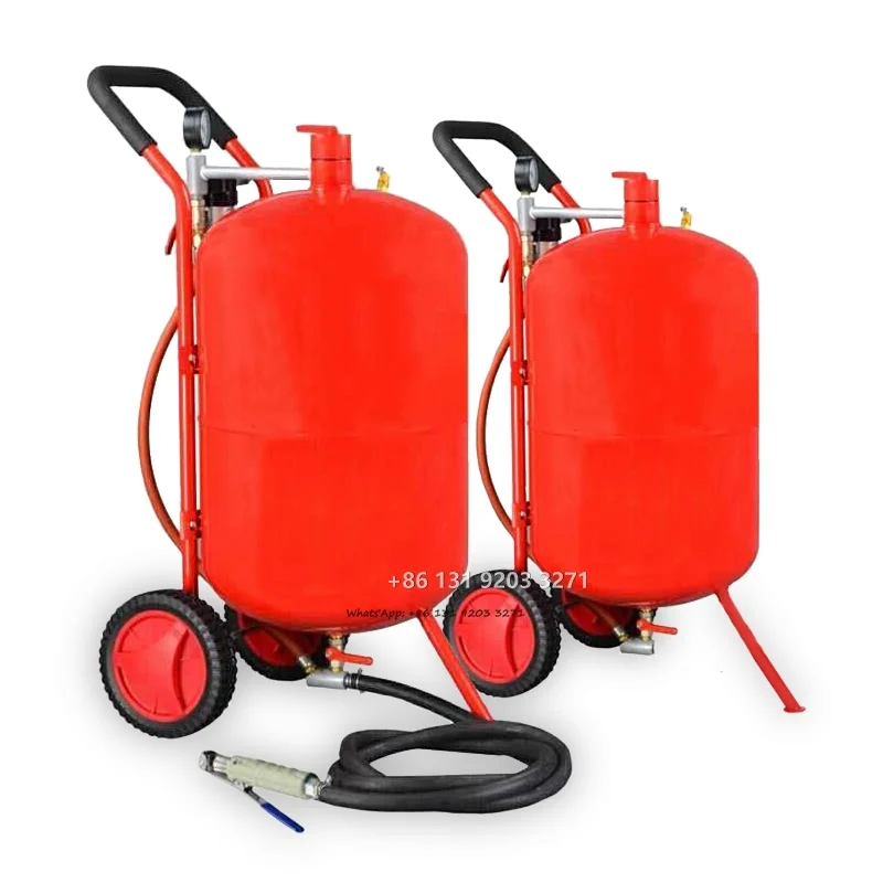 Rust Removal Small Sandblasting Machine 5 Gallon 10 Gallon 20 Gallon Small Bucket Portable Pneumatic Sandblasting Tool Sander