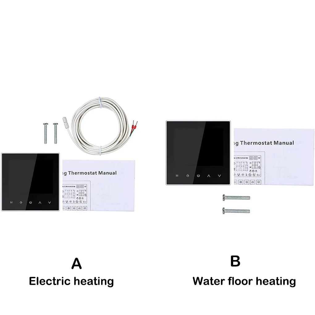 Indoor Floor Heating Sensor Touch Screen Digital Heating Thermostats Sensor Professional Smart Thermostat Home Type