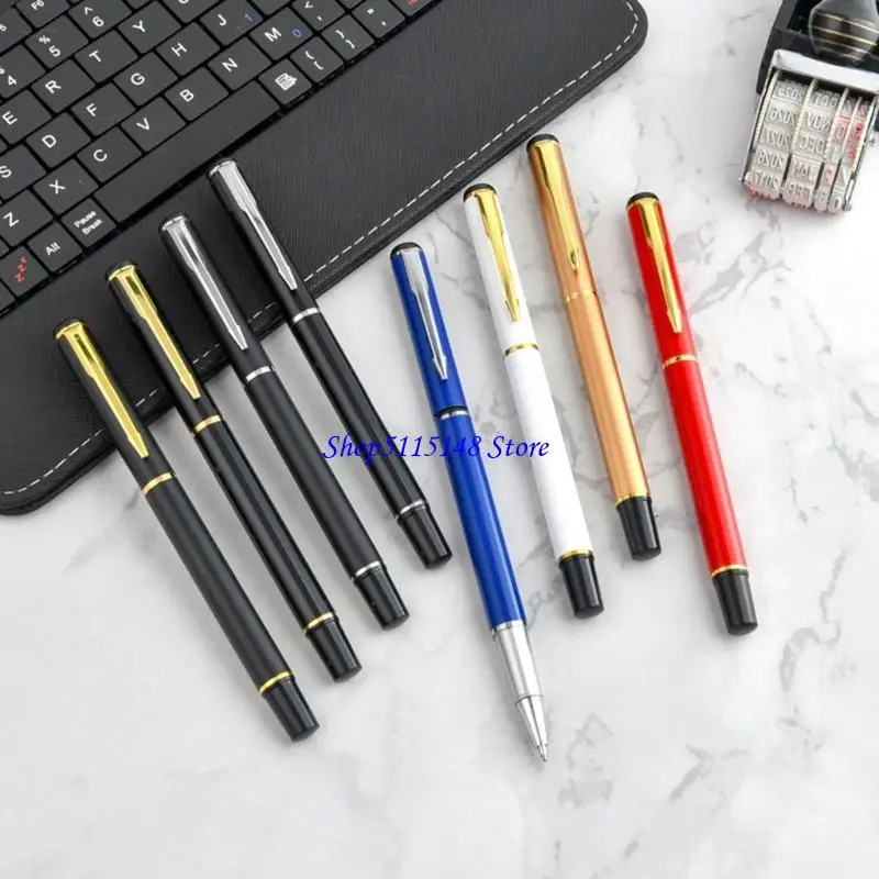 F3MA Twist Action Aluminum Ballpoint Pen with 2 Refills 0.5mm Stainless Steel Tip And Ergonomic Grip For Daily Journaling