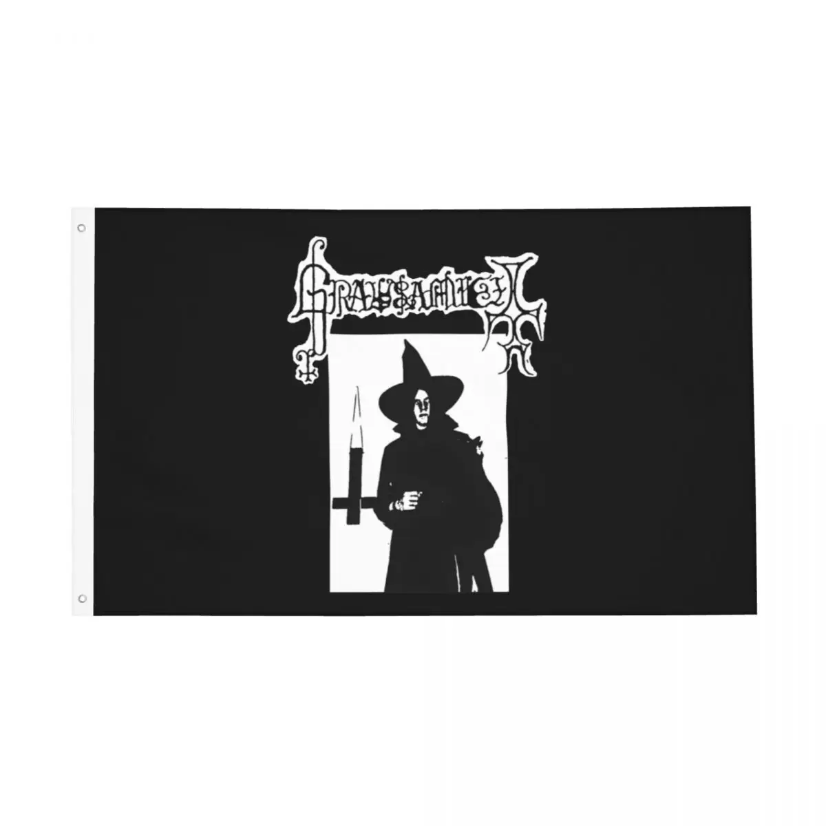 Grausamkeit Satan Flags Double Sided Indoor Outdoor Banner Black Metal All Weather Hanging Decoration