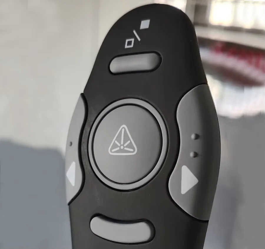 ワイヤレスプレゼンター リモートオフィスプレゼンテーションリモート ワイヤレスレシーバー付きの幅広い用途 会議用 スピーチ用 授業用