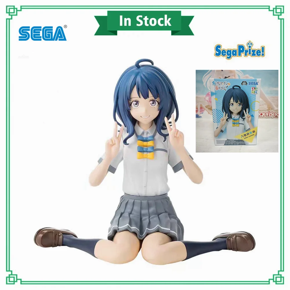 Original SEGA Noodle Stopper Too Many Losing Heroines! Yanami Anna Anime Action Figures PVC Model Collection Ornament  In Stock