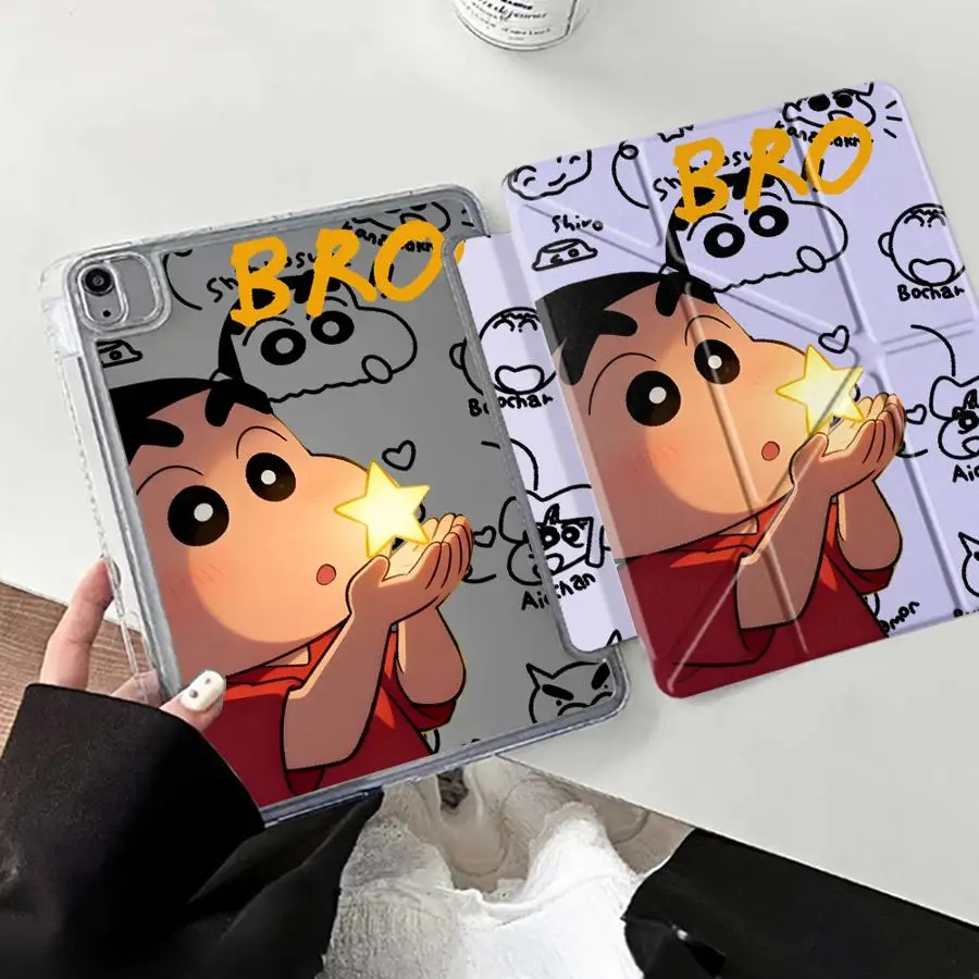 

Y-Fold Holder Cover Tablet Case For iPad Pro 2025 Air 4 5 M3 M2 1 2 M4 11inch Pro 11th 10th 9th 8th 7th 12.9inch Mini 6 7