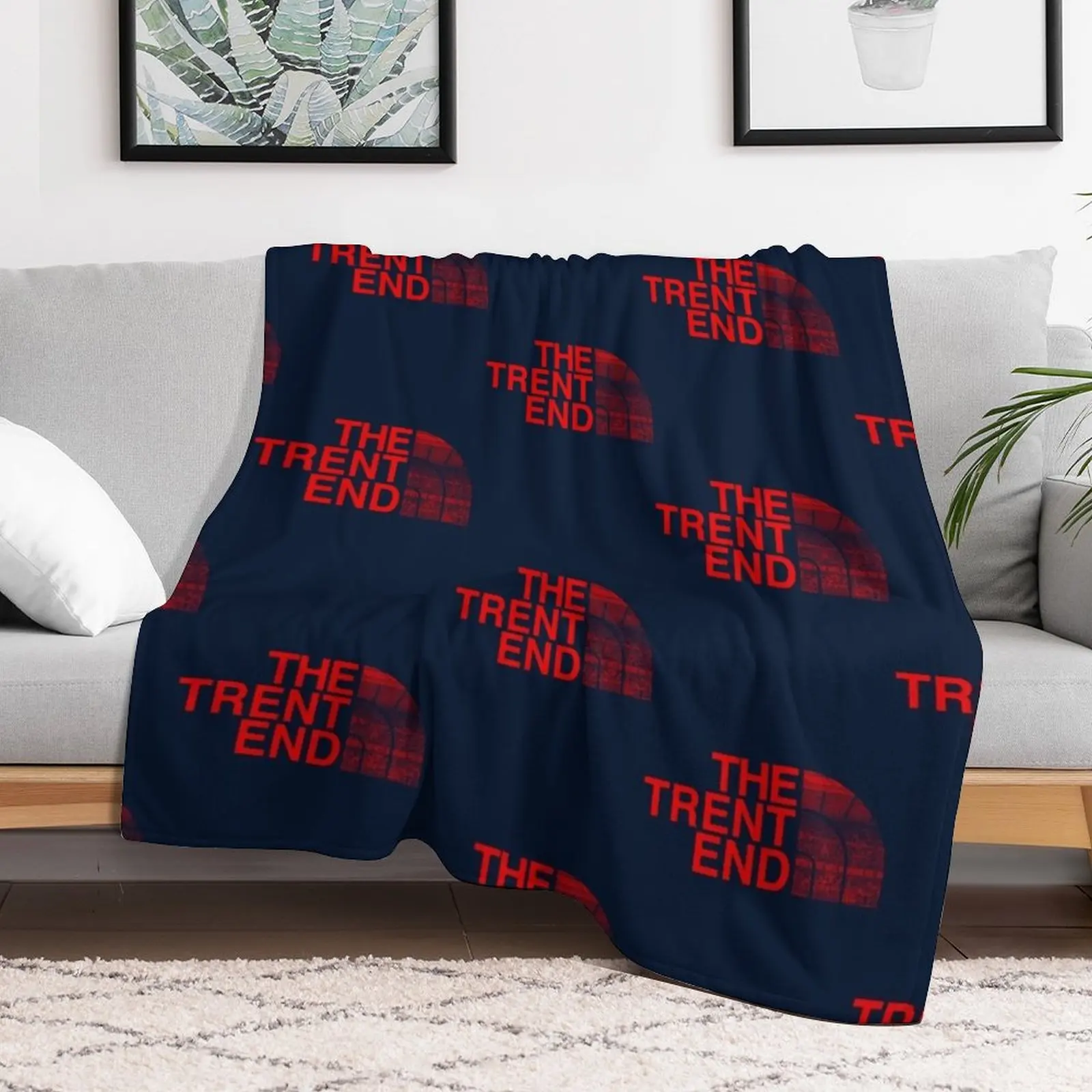 The Trent End Nottingham Forest Throw Blanket Blankets For Bed warm for winter Nap Extra Large Throw Blankets