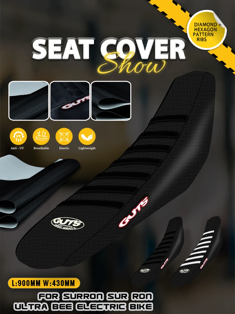 AliExpress MotoSpace SPACE For SURRON Ultra Bee Motorcycle Accessories Seat Cushion Cover Breathable Waterproof For Surron Ultrabee Electric Bike